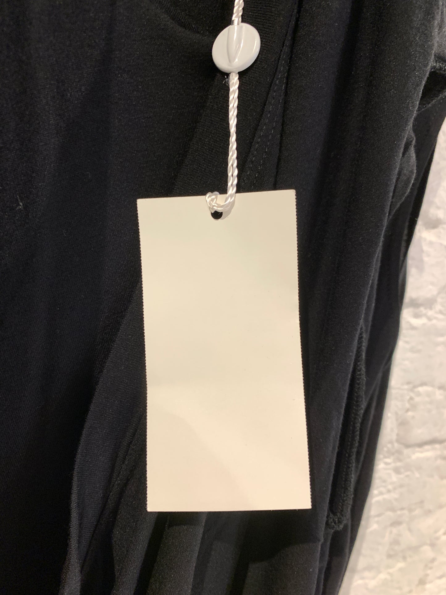 Vintage 90s/ 2000's Martin Margiela -Miss Deanna Black Draped top