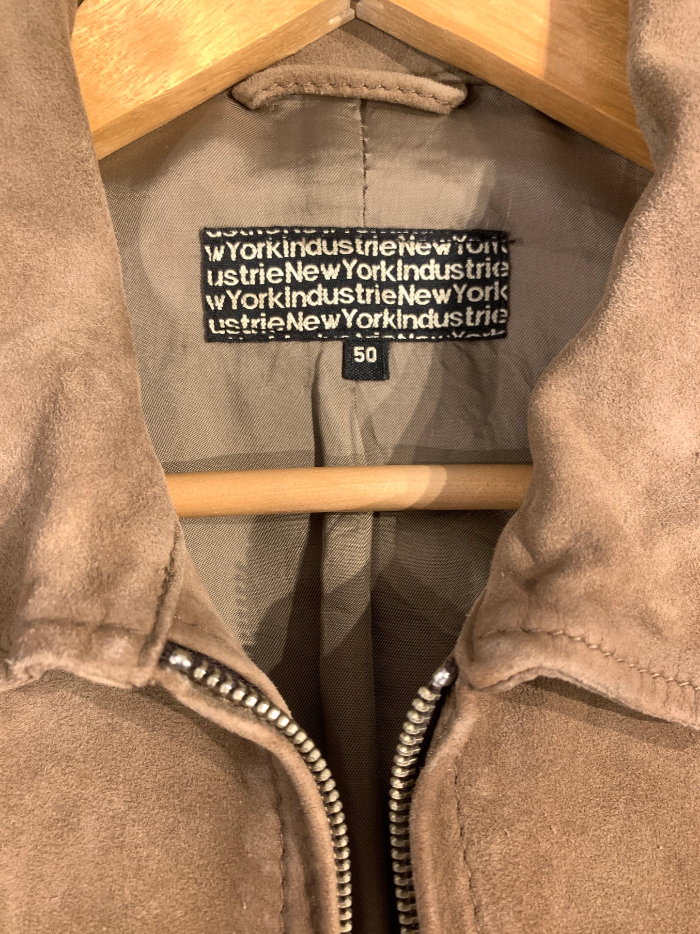 Vintage Kostas Murkudis x New York Industries Early 2000 Suede Nappa Jacket