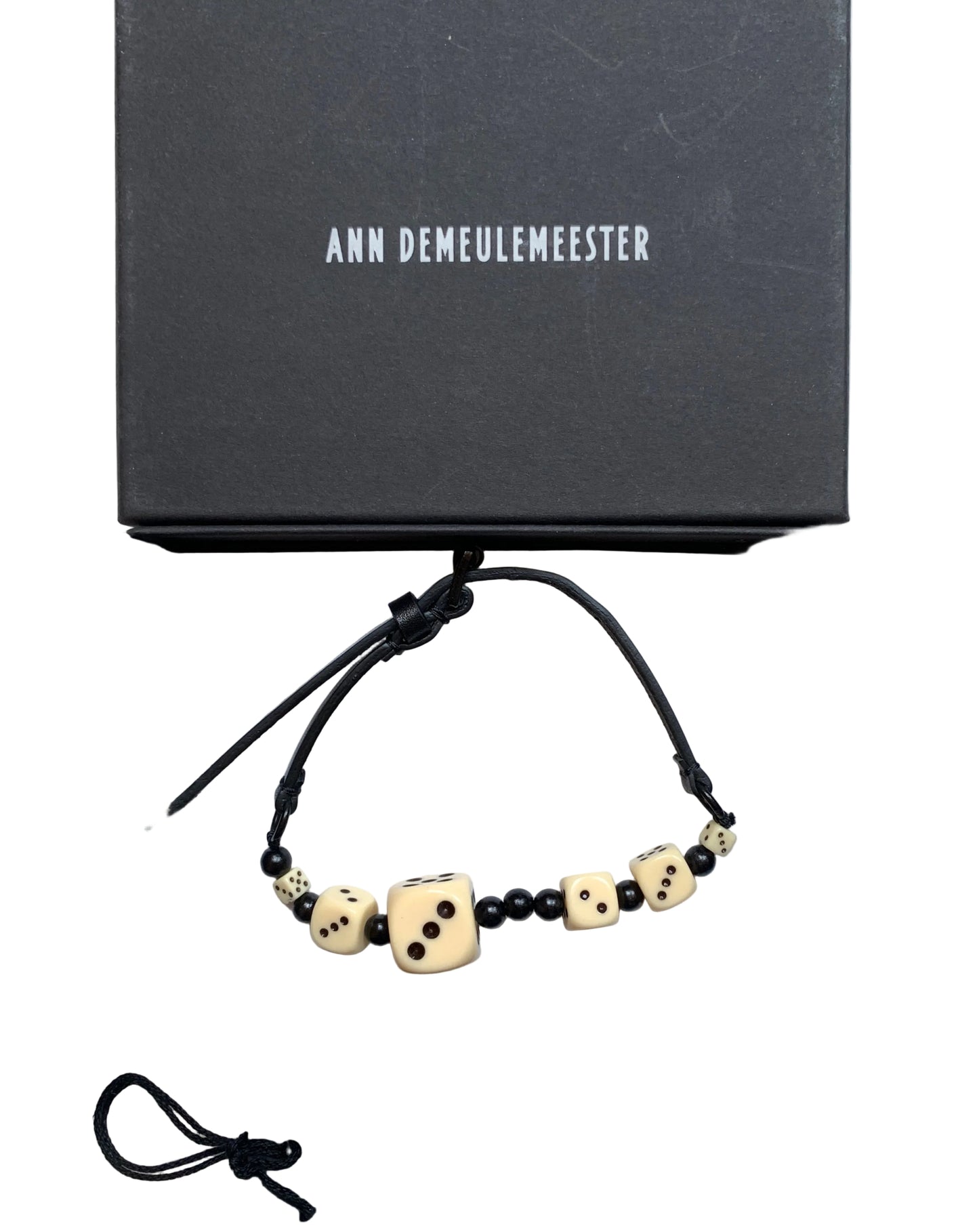 Ann Demeulemeester Dice Yucatan Bracelet NWT. Robert Mapplethorpe