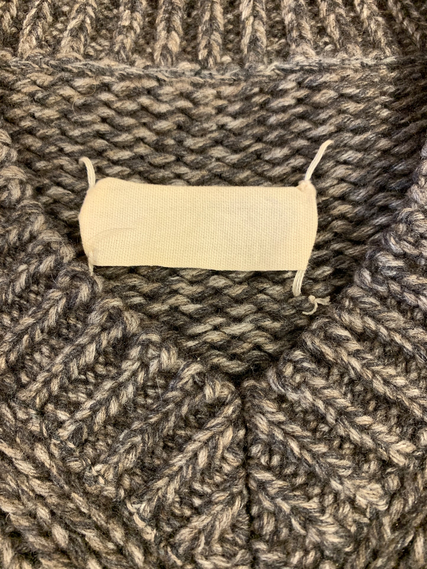 Rare Vintage Martin Margiela 90s Miss Deanna V-neck Heavy Knit Sweater. Antwerp 6