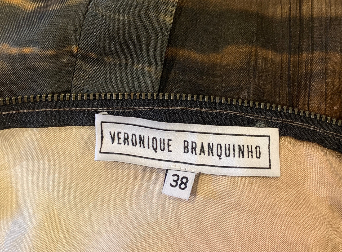 Veronique Branquinho, Spring Summer 2009 Silk Sunset Photo Print Silk Dress