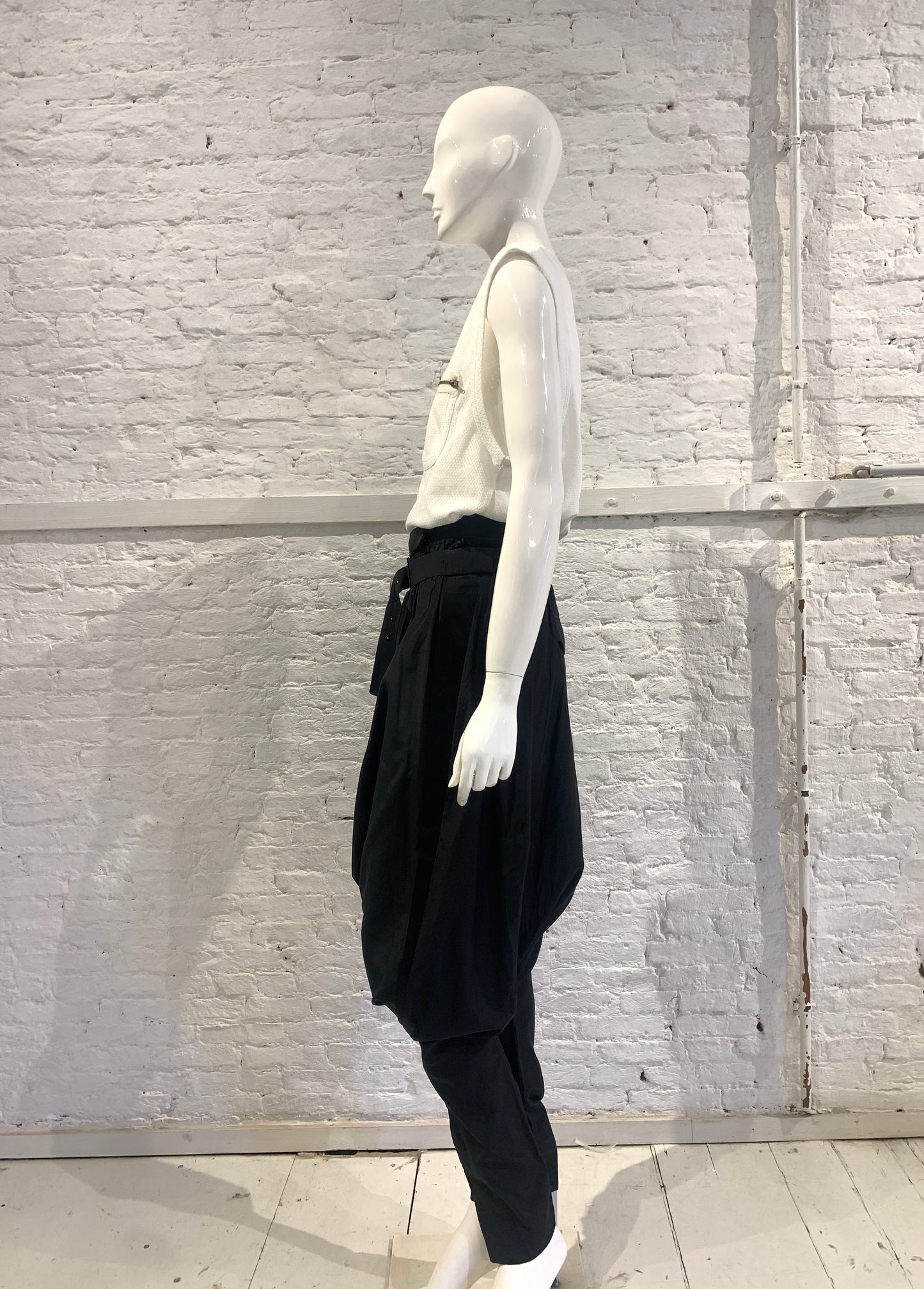 Vintage Veronique Branquinho Cotton Parachute Harem Style Trousers Rare
