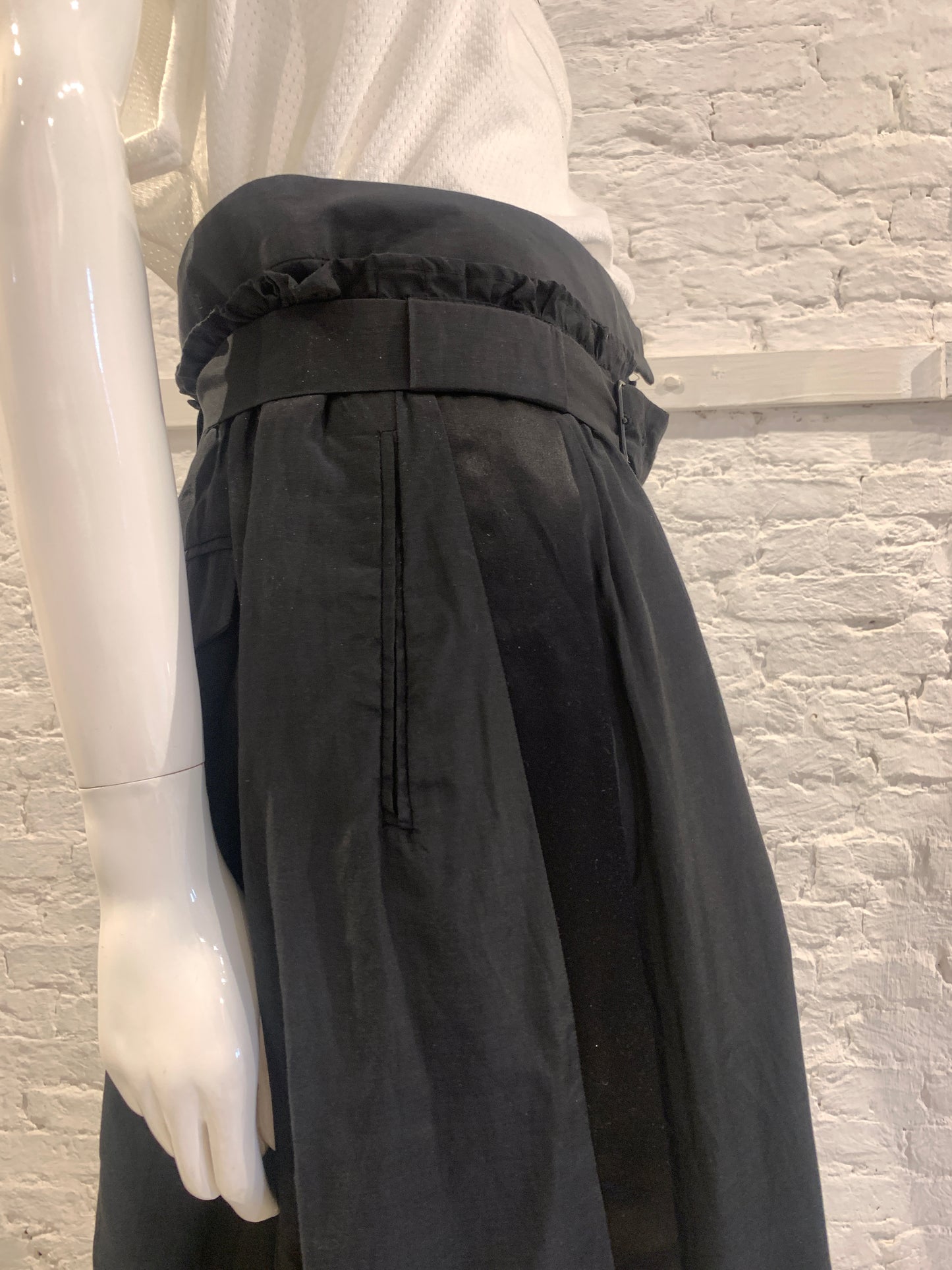 Vintage Veronique Branquinho Cotton Parachute Harem Style Trousers Rare