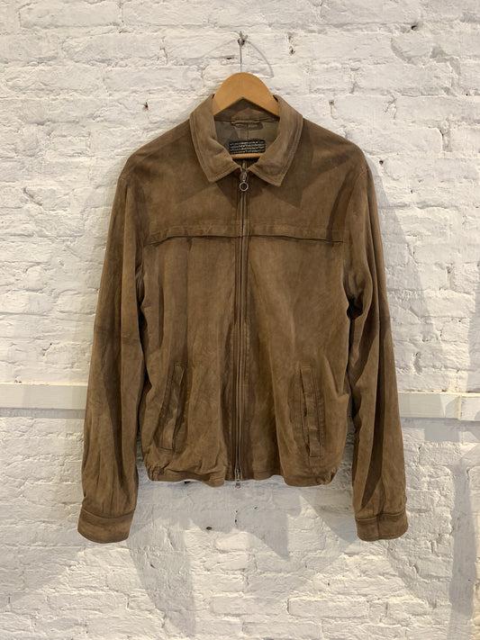 Vintage Kostas Murkudis x New York Industries Early 2000 Suede Nappa Jacket