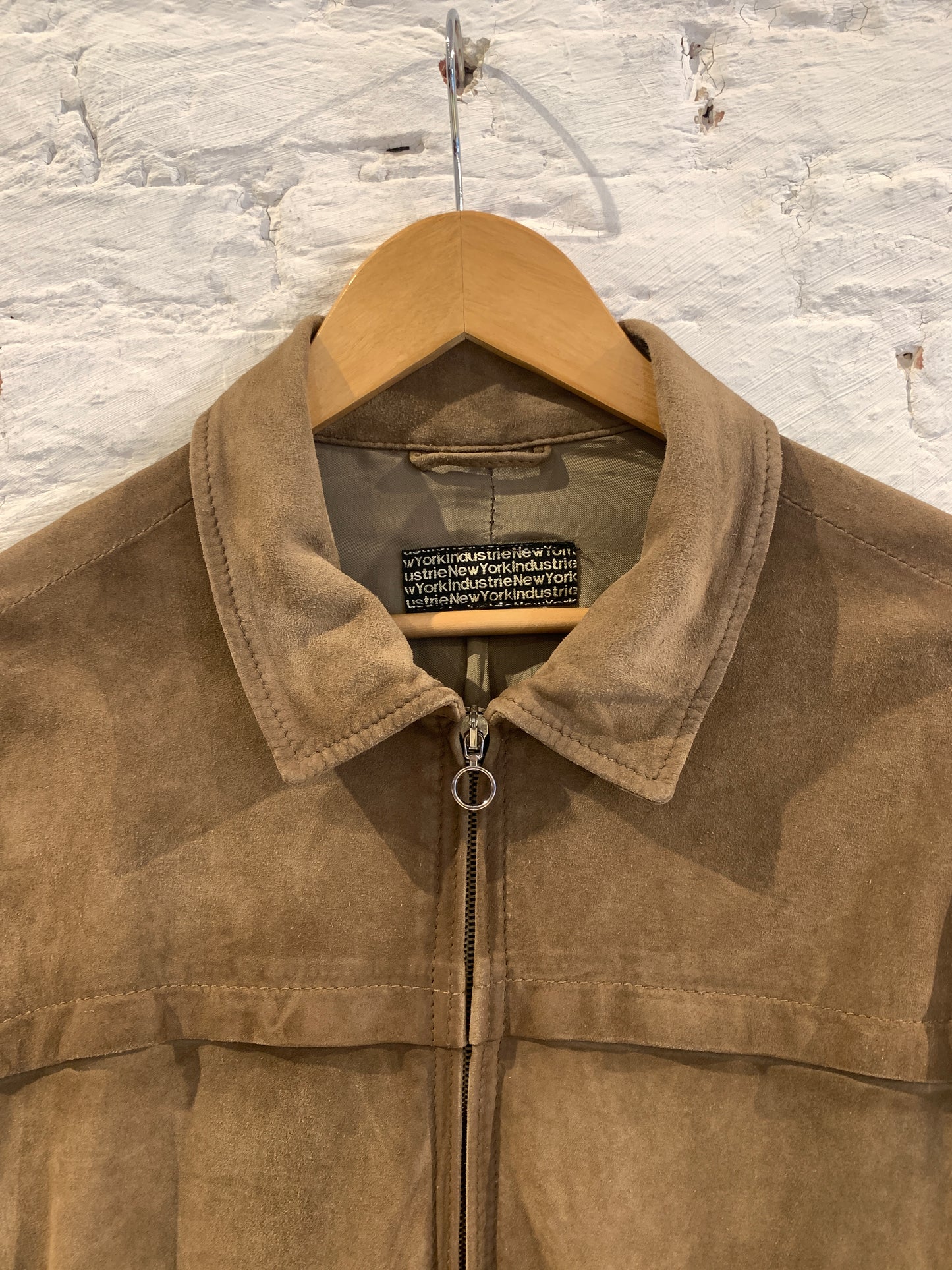 Vintage Kostas Murkudis x New York Industries Early 2000 Suede Nappa Jacket