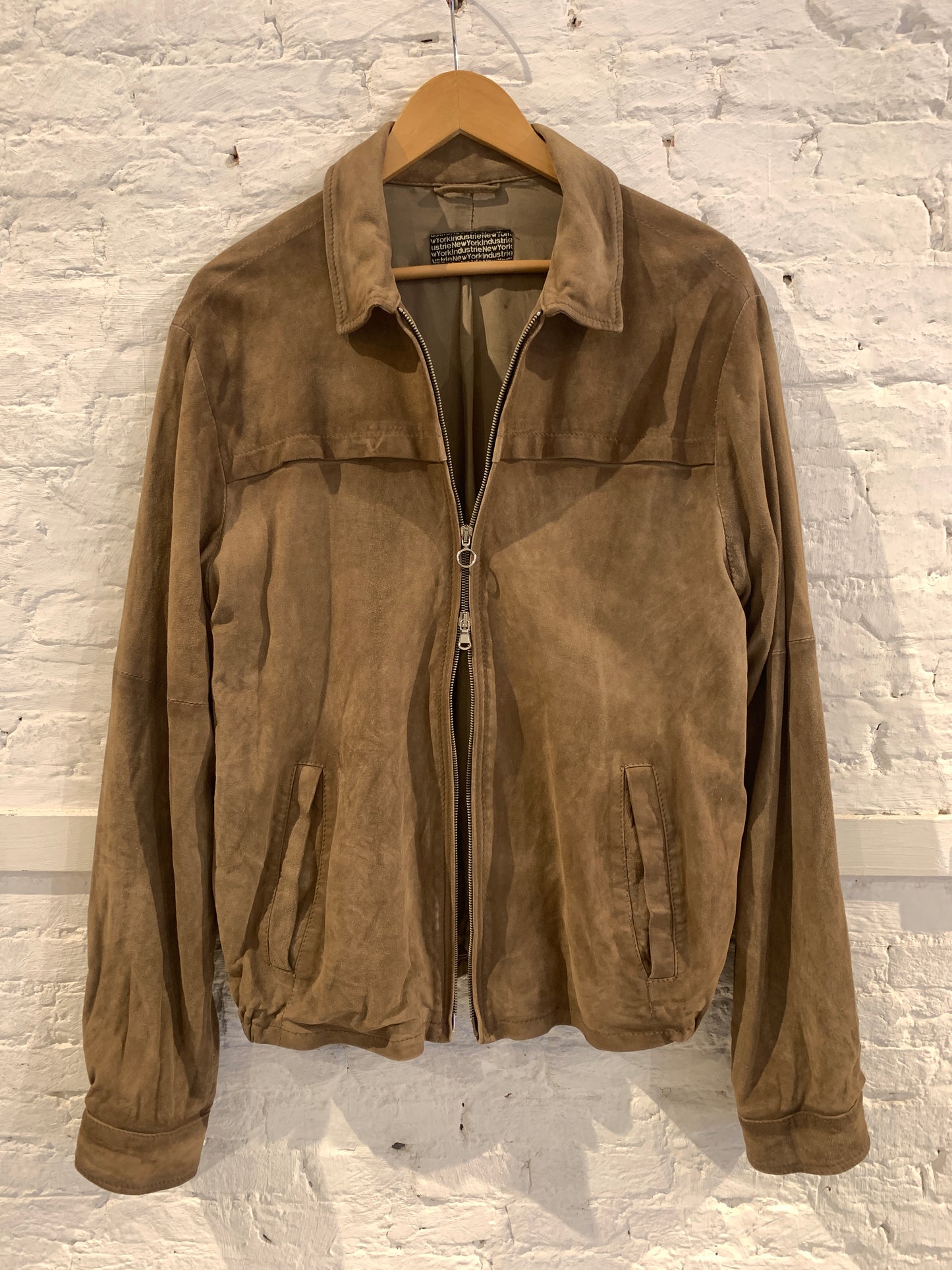 Vintage Kostas Murkudis x New York Industries Early 2000 Suede Nappa Jacket