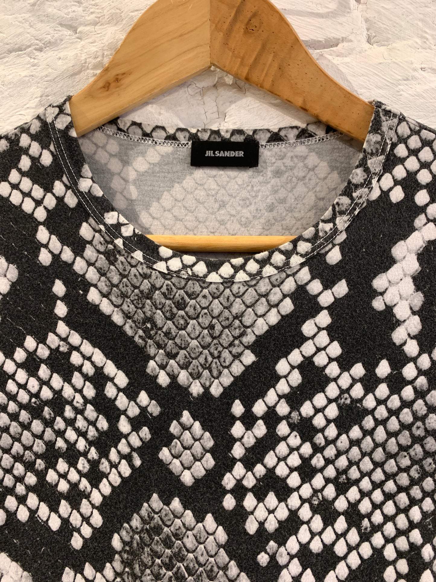 Raf Simons X Jil Sander S/S 2012 Python Print T Shirt