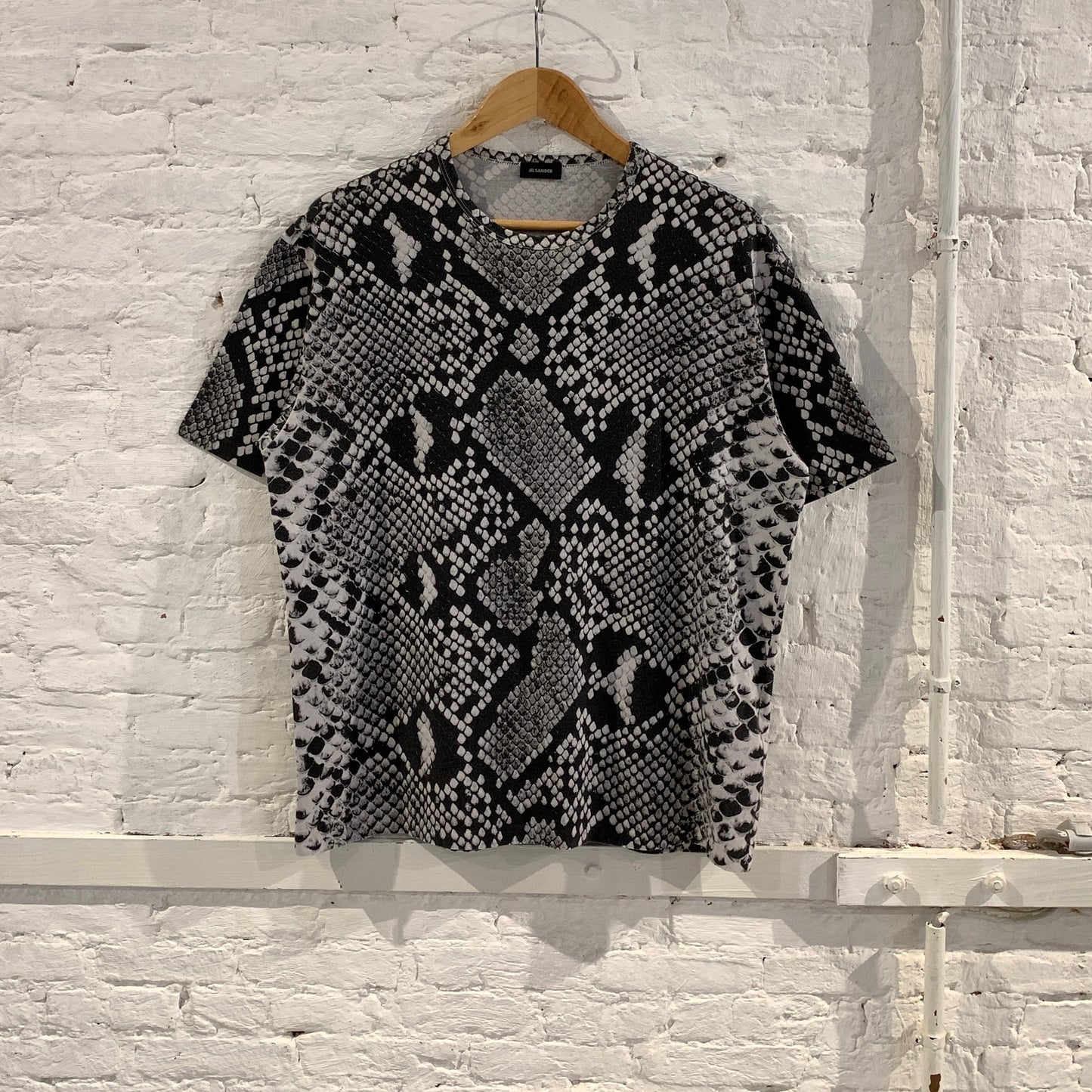 Raf Simons X Jil Sander S/S 2012 Python Print T Shirt