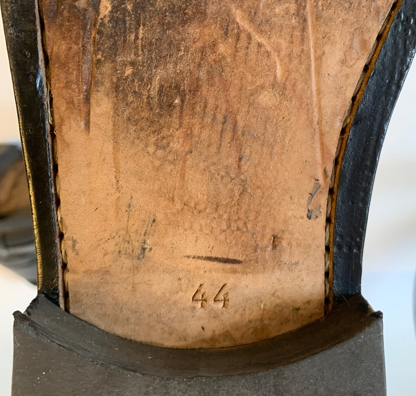 Vintage Dirk Schönberger  Black Leather Military Style Boots