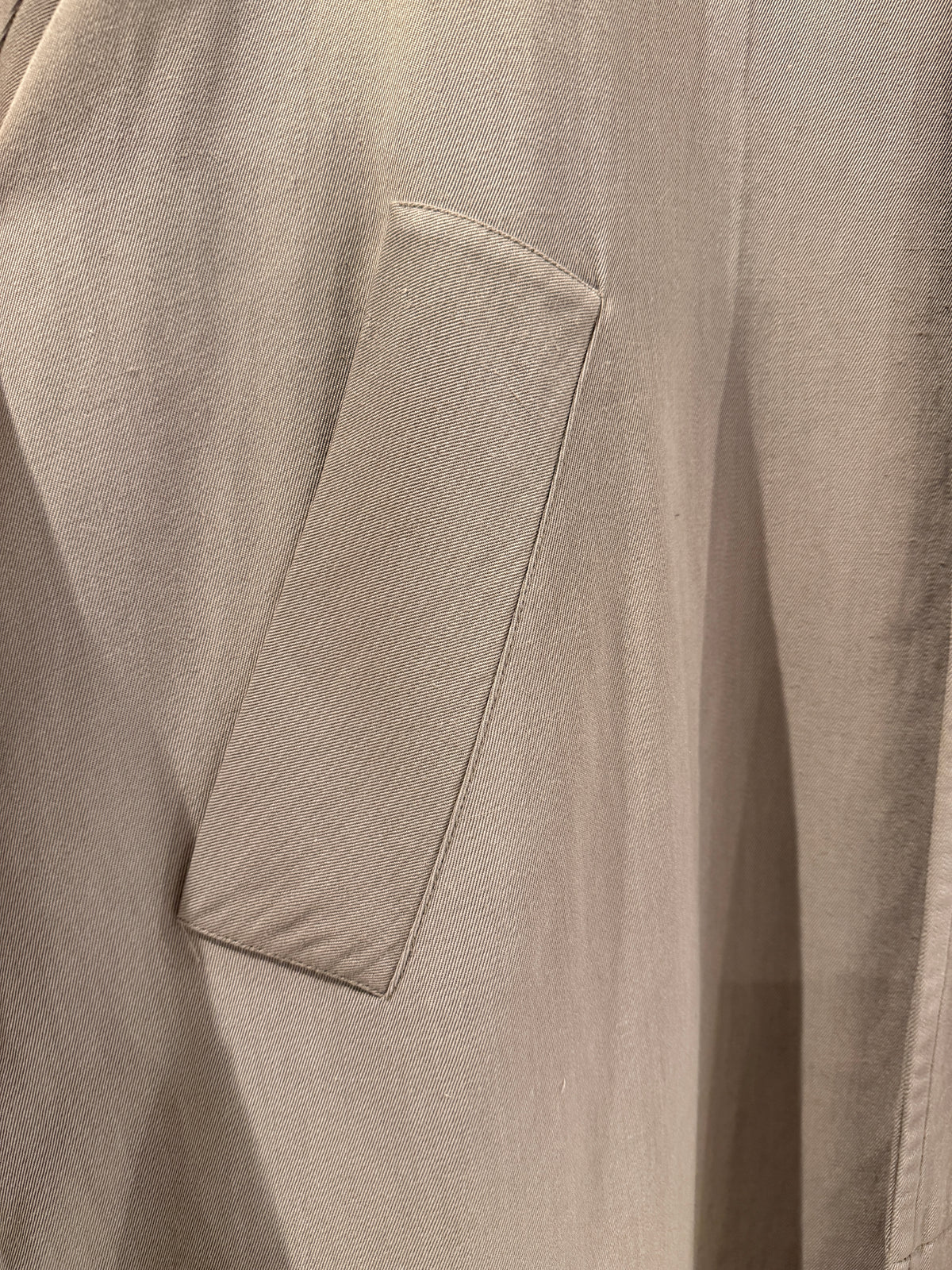 Vintage 80s Katharine Hamnett Voluminous Tailored Coat – Taupe