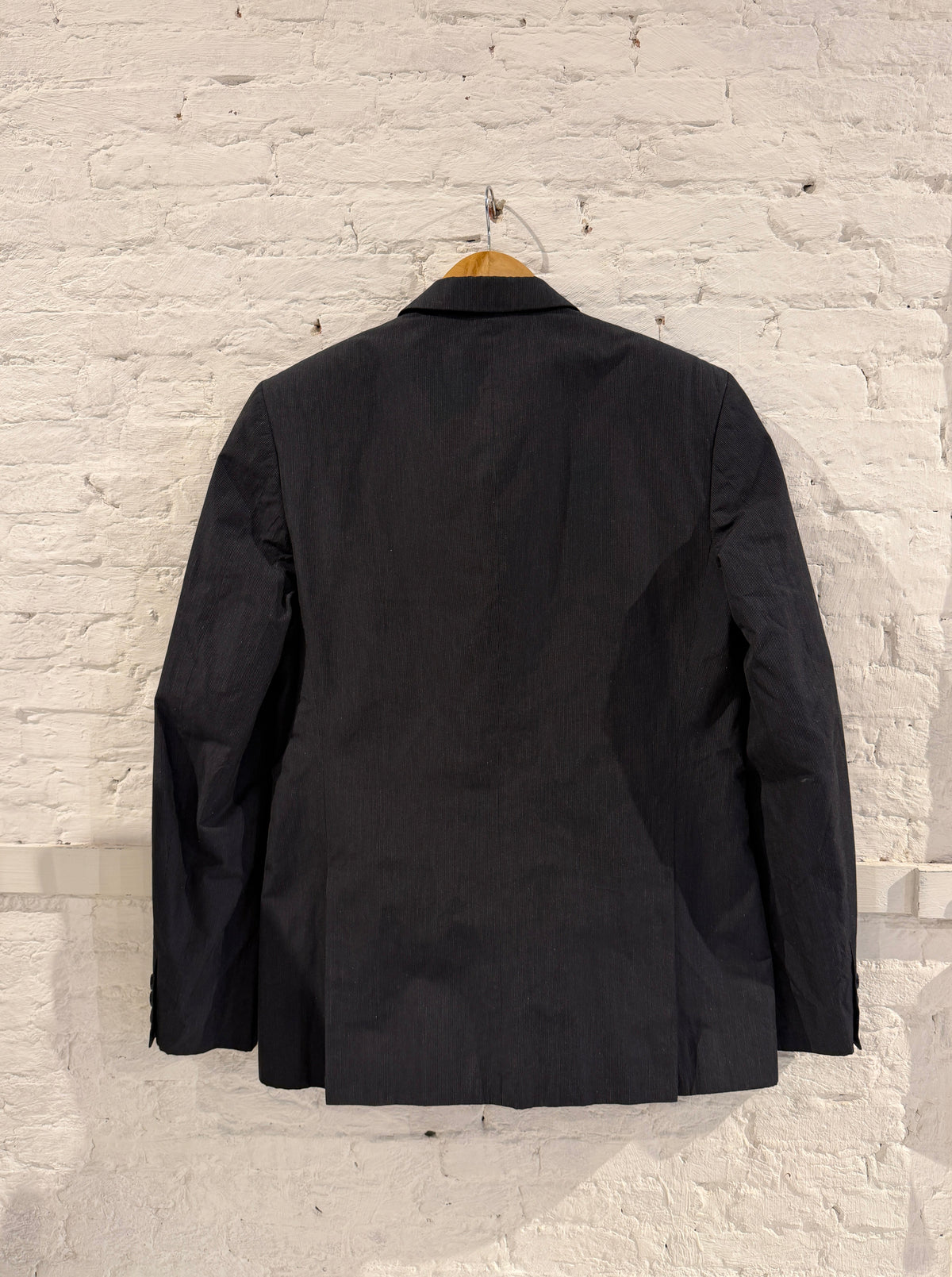 Raf Simons SS2007 Striped Cotton-Silk Blazer (Size 48)
