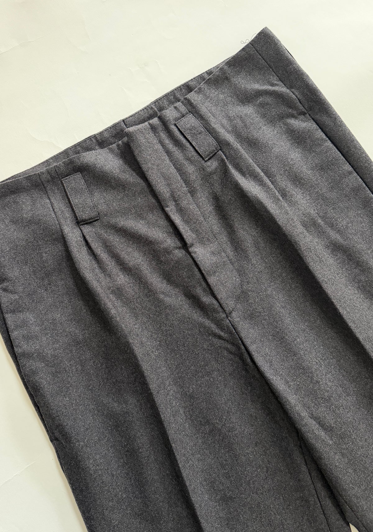 Raf Simons AW 2000-2001 "Confusion" Class 3/4 Pleated Wool Pants – Size 50