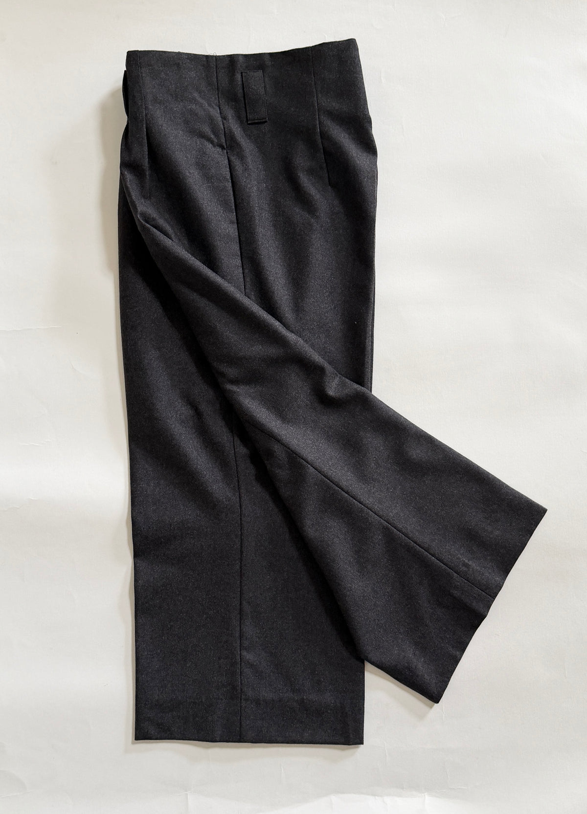 Raf Simons AW 2000-2001 "Confusion" Class 3/4 Pleated Wool Pants – Size 50