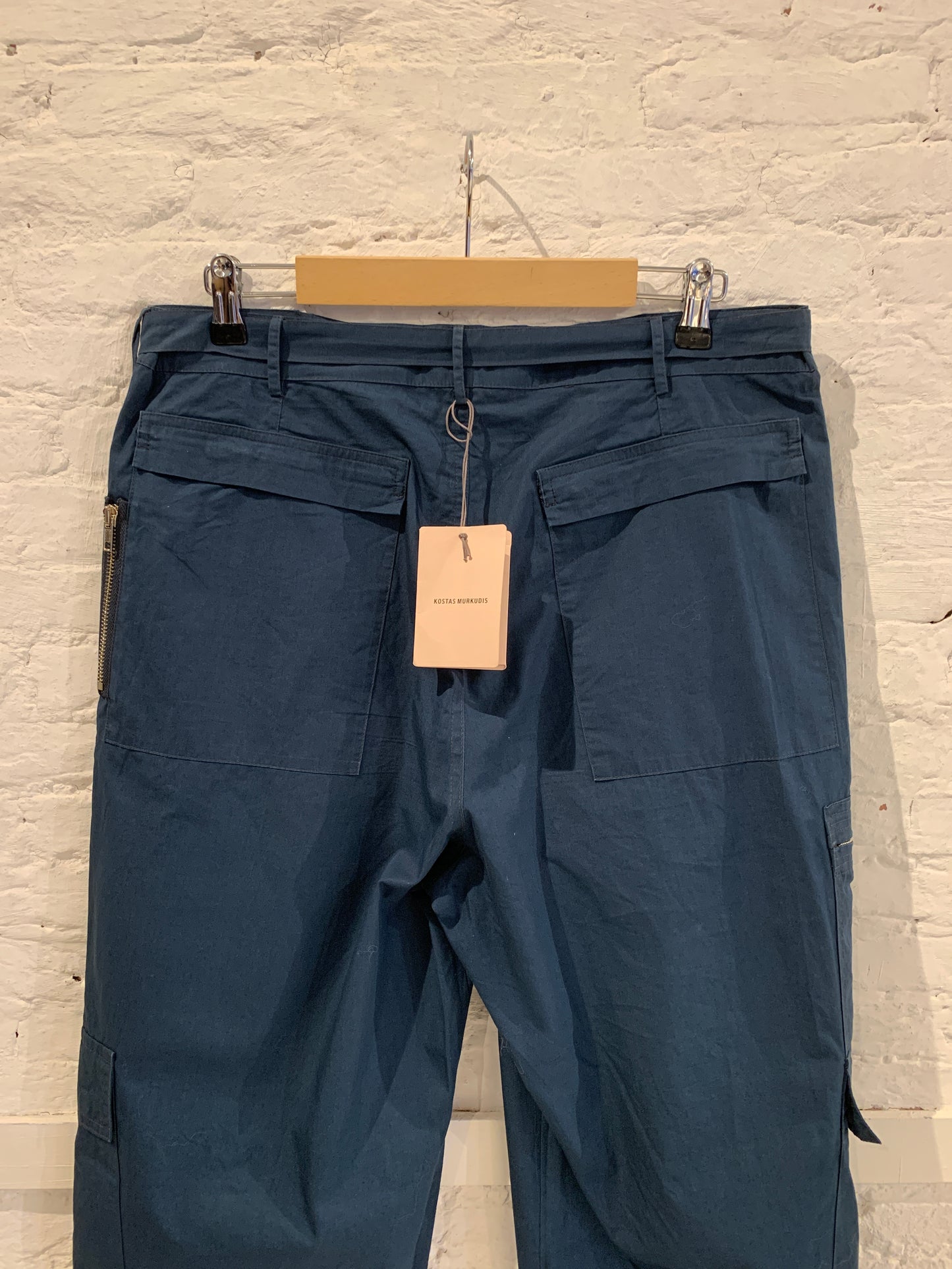 Rare vintage Kostas Murkudis Cotton mens cargo style trousers