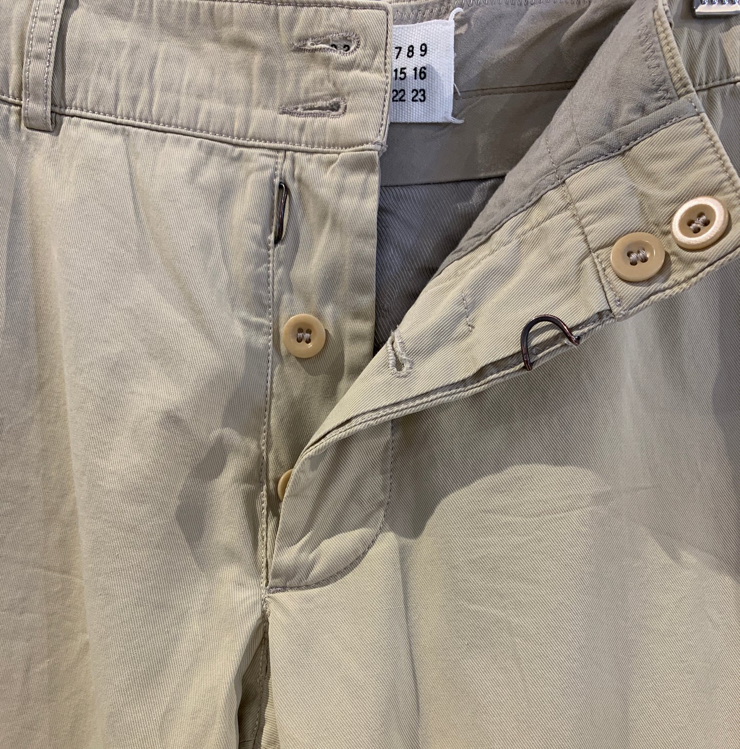 Martin Margiela, S/S 2006 Men's Chino Cotton Anatomical Trouser