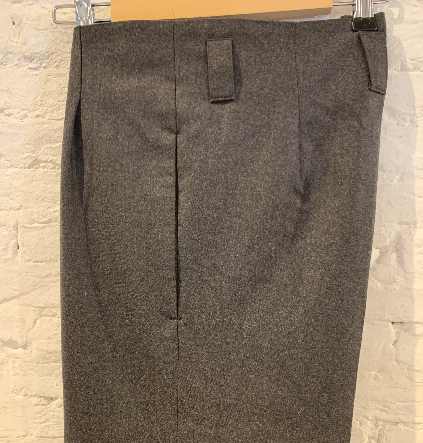 Raf Simons, A/W 2000/2001 Confusion Collection Wool Pleated 3/4 Short Trousers