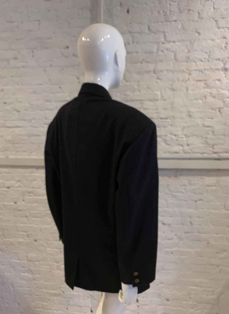Vintage 1980s JEAN PAUL GAULTIER  pour Bogy's  Wool Oversized Blazer Jacket Unisex