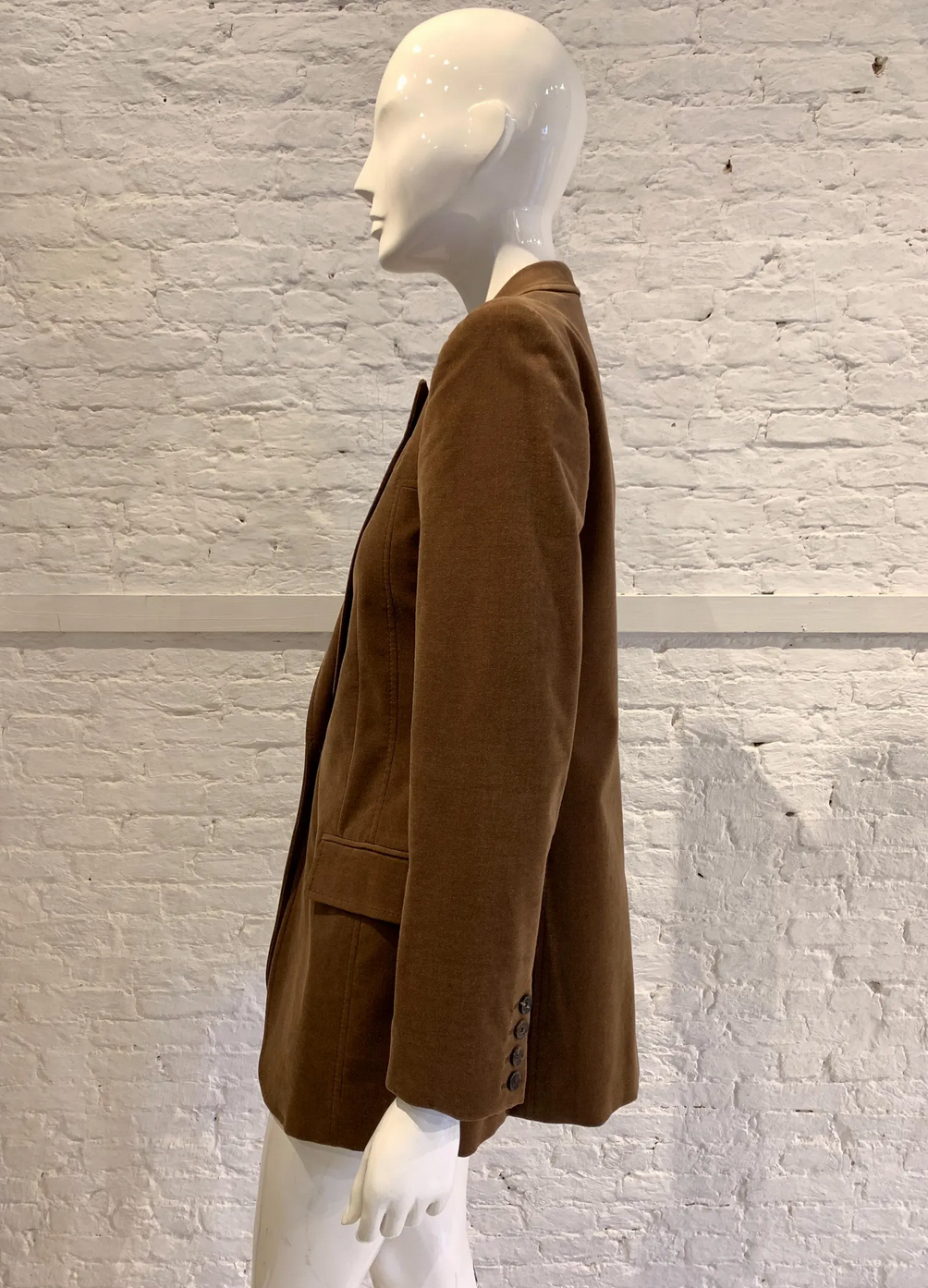 Vintage Gucci Velvet Smoking Tuxedo Single Breasted Blazer Jacket