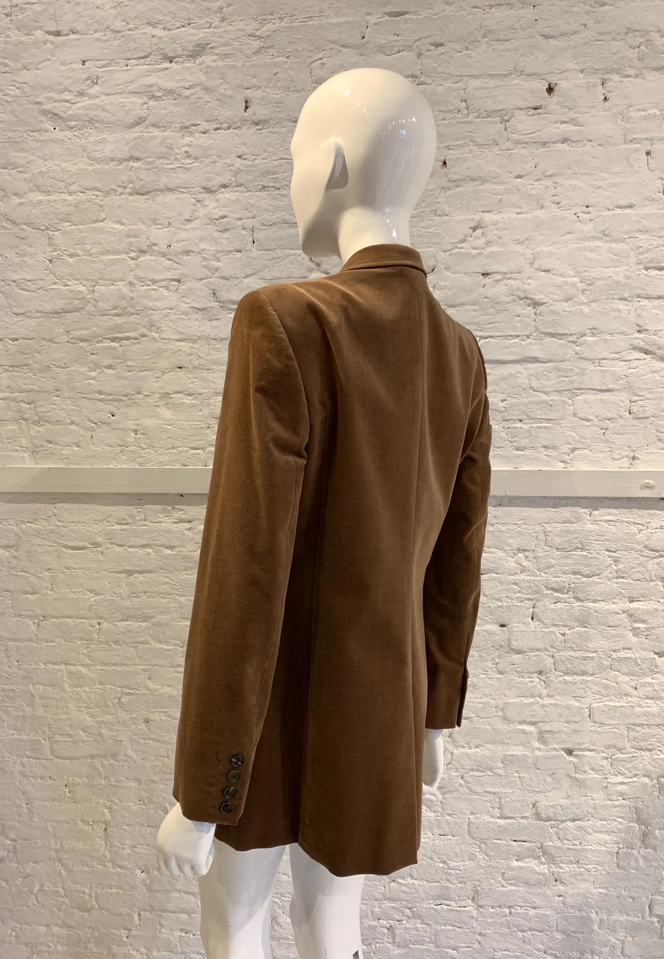 Vintage Gucci Velvet Smoking Tuxedo Single Breasted Blazer Jacket