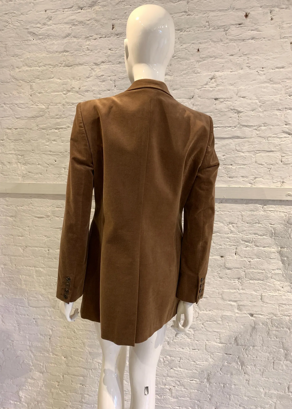 Vintage Gucci Velvet Smoking Tuxedo Single Breasted Blazer Jacket