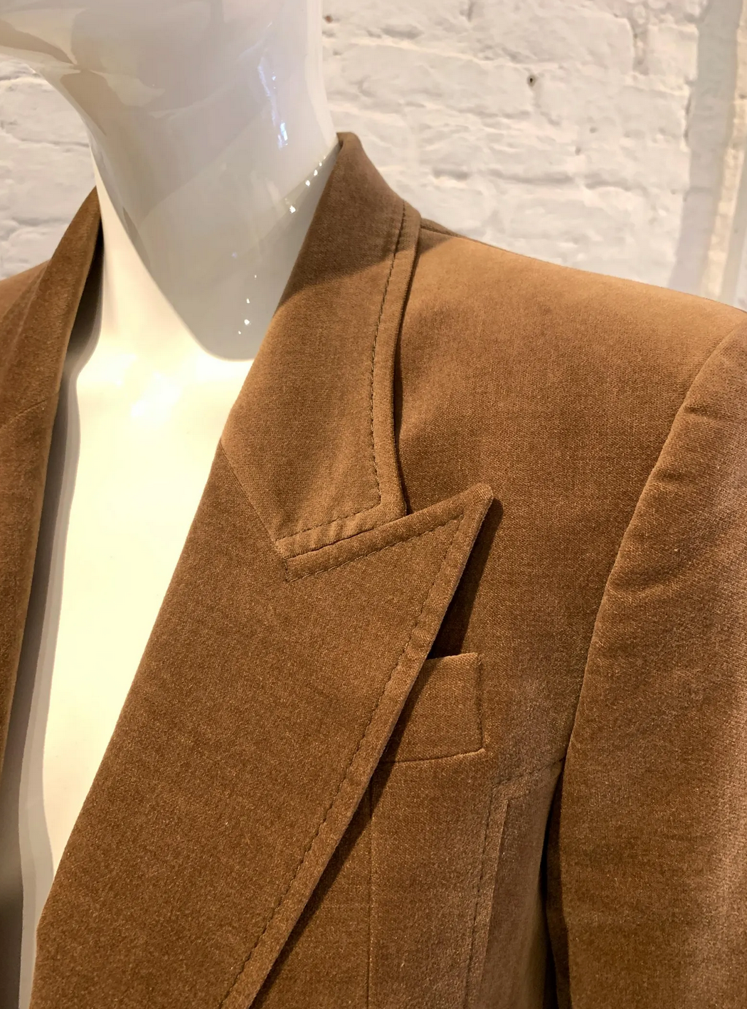 Vintage Gucci Velvet Smoking Tuxedo Single Breasted Blazer Jacket