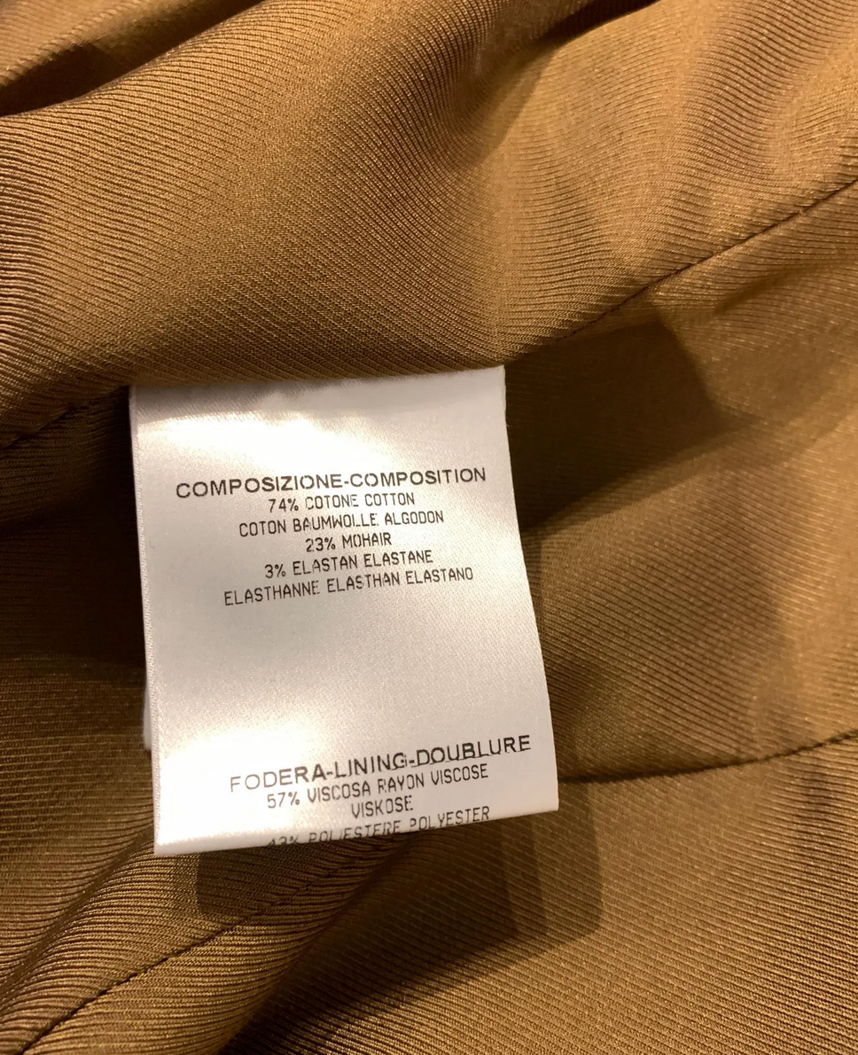 Vintage Gucci Velvet Smoking Tuxedo Single Breasted Blazer Jacket